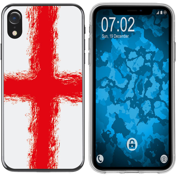 iPhone Xr Silikon-Hülle WM England M4 Case
