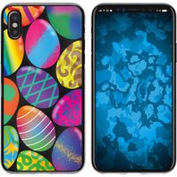 iPhone X / XS Silikon-Hülle Ostern M3 Case