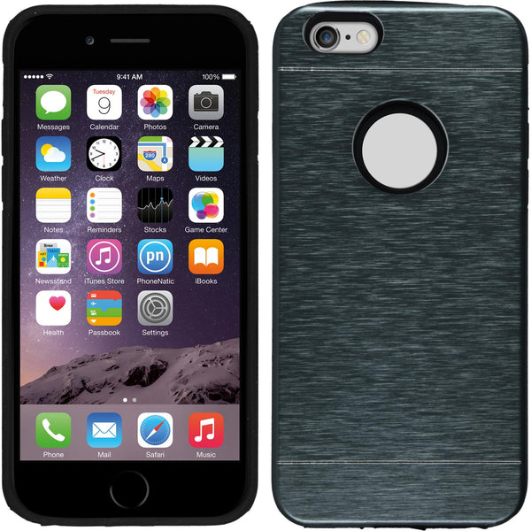 Hardcase für Apple iPhone 6s / 6 Metallic grau
