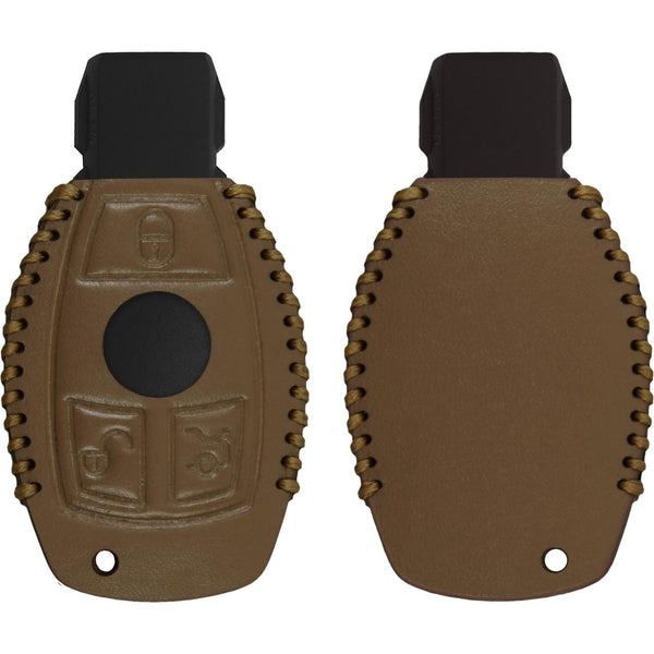 Echtleder stitched Schlüssel Hülle für die Mercedes-Benz S K