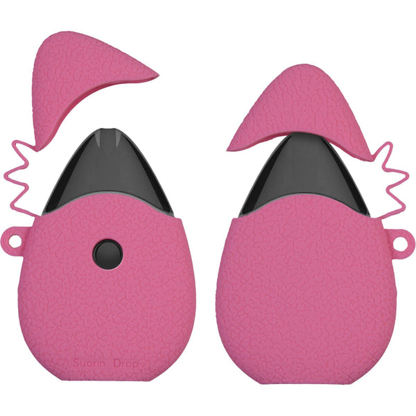 PhoneNatic Case für Suorin Drop Hülle Silikon rosa Cover Tas