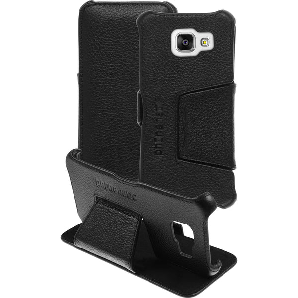 Echt-Lederhülle für Samsung Galaxy A3 (2016) A310 Leder-Case