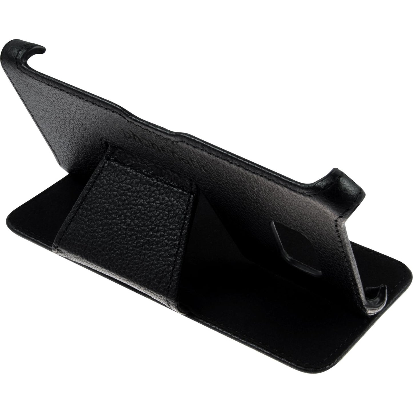 Echt-Lederhülle für Samsung Galaxy Note FE Leder-Case schwar