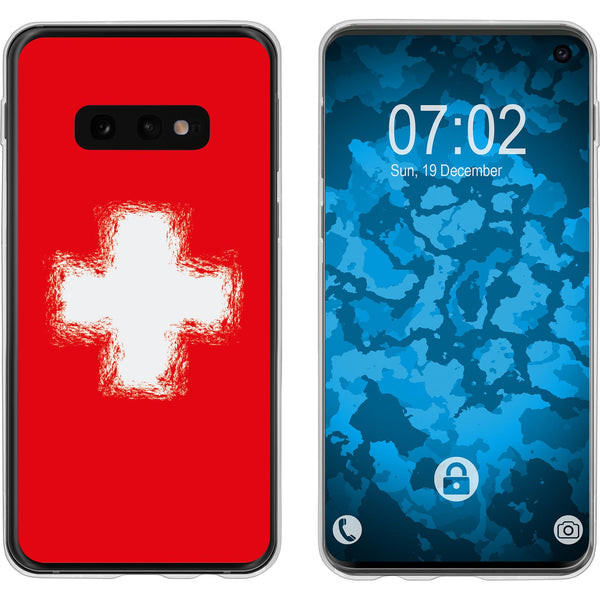 Galaxy S10e Silikon-Hülle WM Schweiz M10 Case