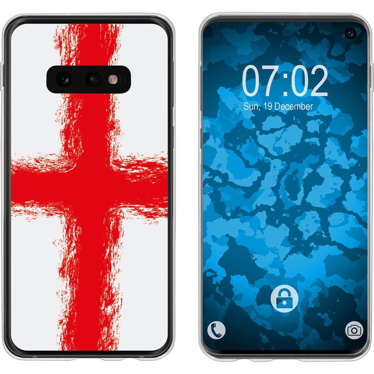 Galaxy S10e Silikon-Hülle WM England M4 Case