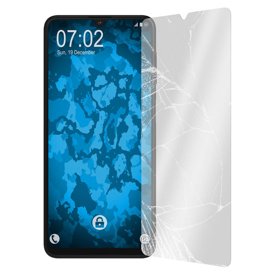 3 x Samsung Galaxy M32 Glas-Displayschutzfolie klar