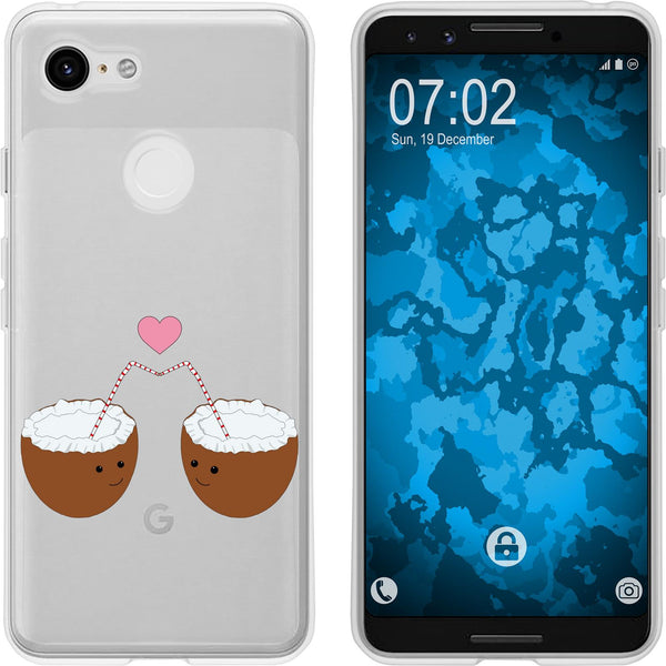 Pixel 3 Silikon-Hülle Sommer Coconuts M3 Case