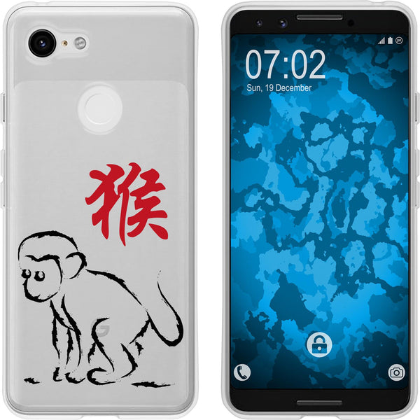 Pixel 3 Silikon-Hülle Tierkreis Chinesisch M9 Case