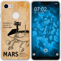 Pixel 3 XL Silikon-Hülle Space Rover M2 Case