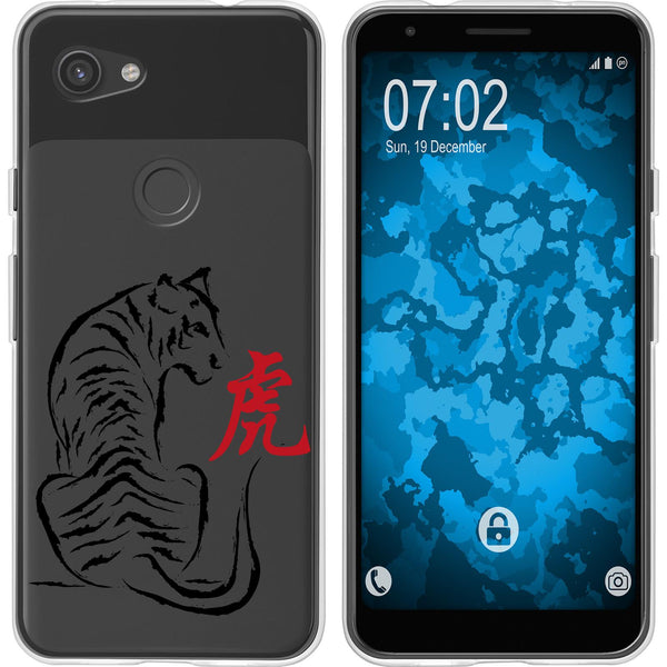 Pixel 3a Silikon-Hülle Tierkreis Chinesisch M3 Case