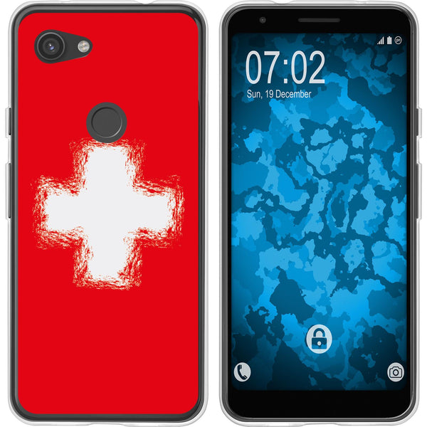 Pixel 3a Silikon-Hülle WM Schweiz M10 Case