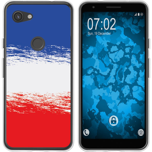 Pixel 3a Silikon-Hülle WM France M5 Case