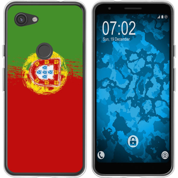 Pixel 3a Silikon-Hülle WM Portugal M8 Case