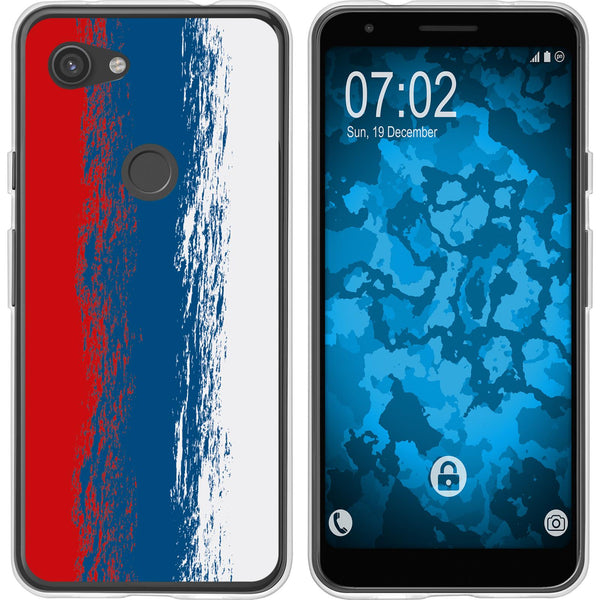 Pixel 3a Silikon-Hülle WM Russland M9 Case