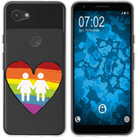 Pixel 3a XL Silikon-Hülle pride Frauen M4 Case