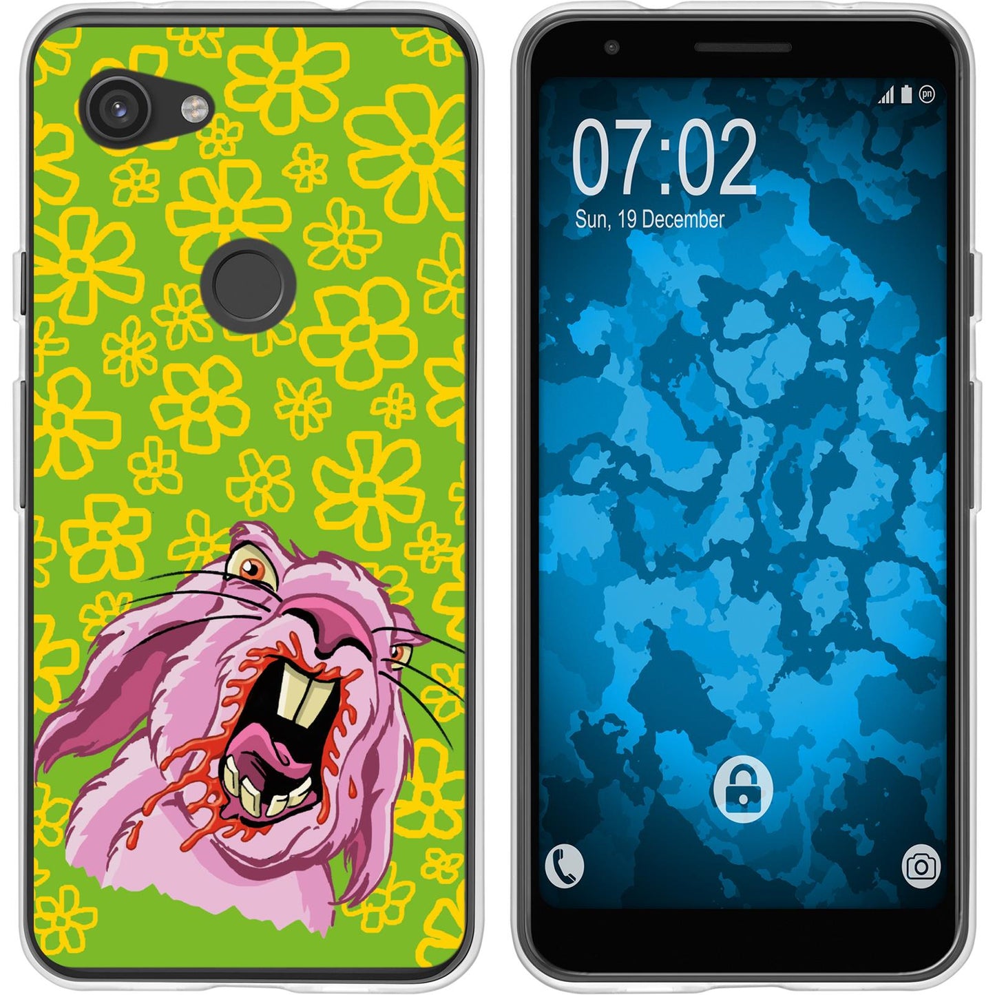 Pixel 3a XL Silikon-Hülle Ostern M5 Case