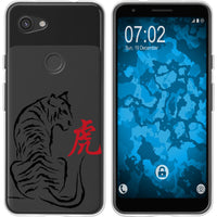 Pixel 3a XL Silikon-Hülle Tierkreis Chinesisch M3 Case