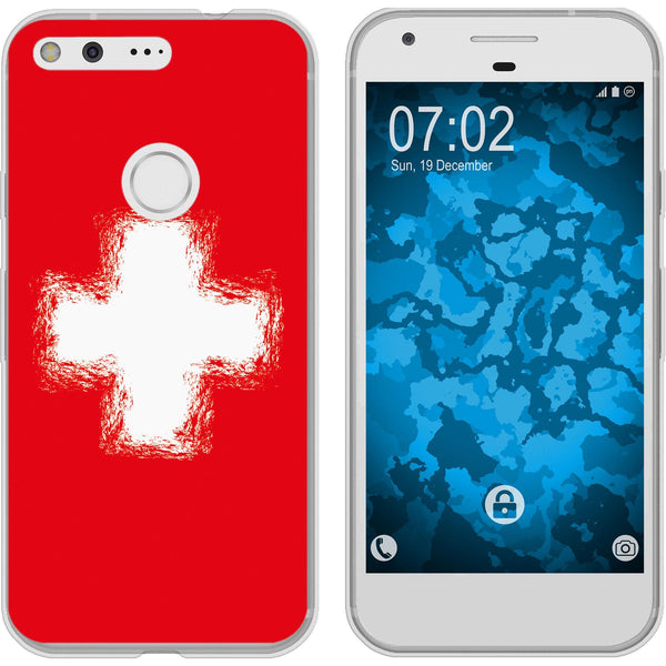 Pixel Silikon-Hülle WM Schweiz M10 Case