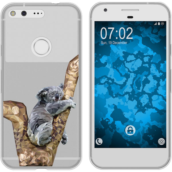 Pixel XL Silikon-Hülle Vektor Tiere Koala M9 Case