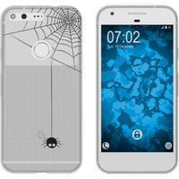 Pixel XL Silikon-Hülle Herbst Spinne/Spider M3 Case
