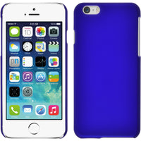 Hardcase für Apple iPhone 6s / 6 gummiert blau