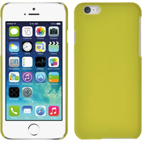 Hardcase für Apple iPhone 6s / 6 gummiert gelb