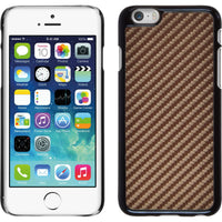 Hardcase für Apple iPhone 6s / 6 Carbonoptik bronze