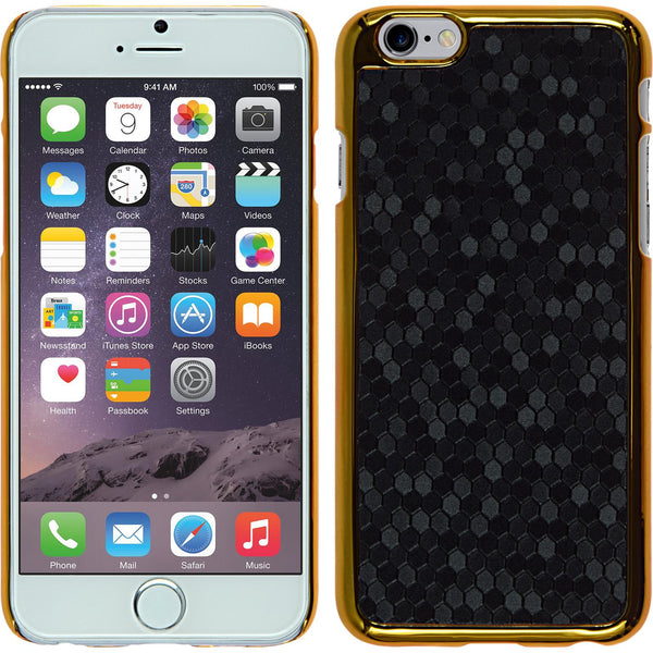 Hardcase für Apple iPhone 6s / 6 Hexagon schwarz