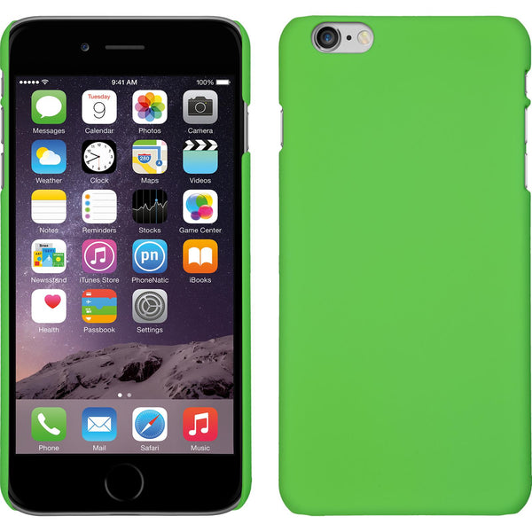 Hardcase für Apple iPhone 6 Plus / 6s Plus gummiert grün