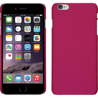 Hardcase für Apple iPhone 6 Plus / 6s Plus gummiert pink
