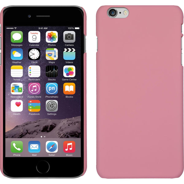 Hardcase für Apple iPhone 6 Plus / 6s Plus gummiert rosa