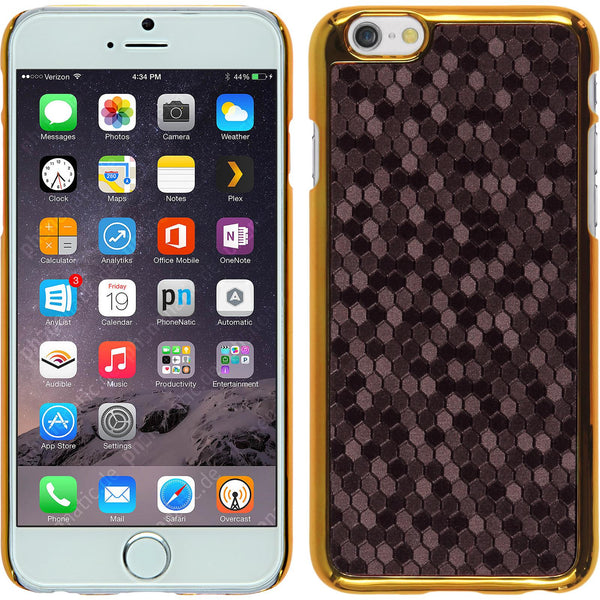 Hardcase für Apple iPhone 6 Plus / 6s Plus Hexagon lila