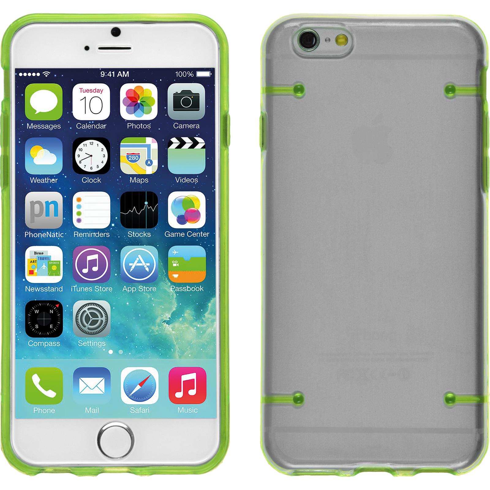 Hardcase für Apple iPhone 6s / 6 transparent grün
