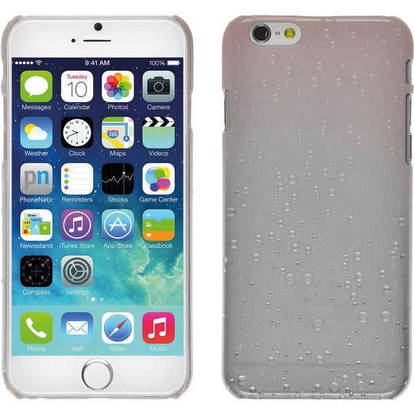 Hardcase für Apple iPhone 6s / 6 Waterdrops rosa