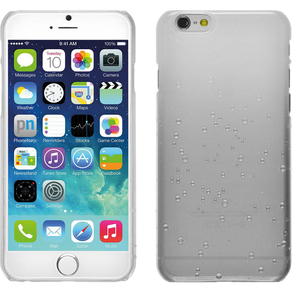 Hardcase für Apple iPhone 6s / 6 Waterdrops weiß