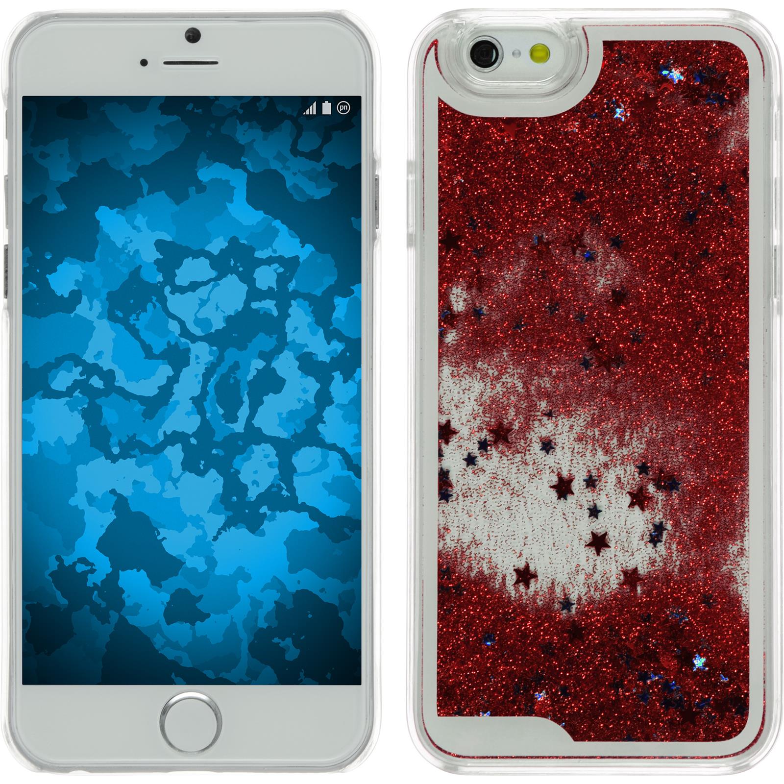 Hardcase für Apple iPhone 6s / 6 Stardust rot