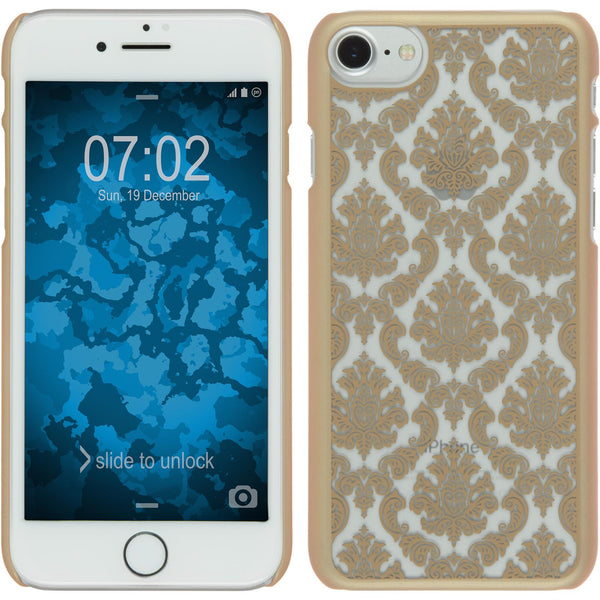 Hardcase für Apple iPhone 7 / 8 / SE 2020 Damask gold