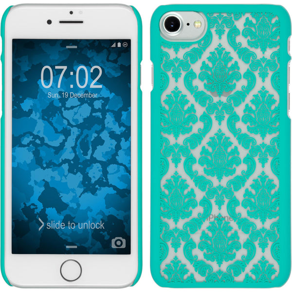 Hardcase für Apple iPhone 7 / 8 / SE 2020 Damask grün