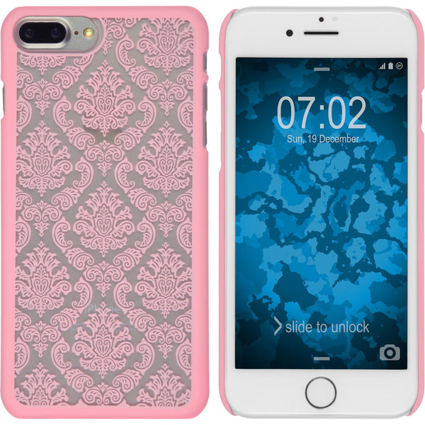 Hardcase für Apple iPhone 7 Plus / 8 Plus Damask rosa