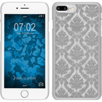 Hardcase für Apple iPhone 7 Plus / 8 Plus Damask silber
