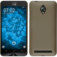Hardcase für Asus Zenfone Go (ZC500TG) gummiert gold