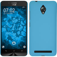 Hardcase für Asus Zenfone Go (ZC500TG) gummiert hellblau