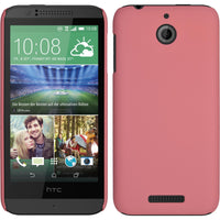 Hardcase für HTC Desire 510 gummiert rosa