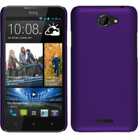 Hardcase für HTC Desire 516 gummiert lila