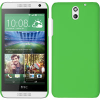 Hardcase für HTC Desire 610 gummiert grün