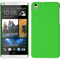 Hardcase für HTC Desire 816 gummiert grün