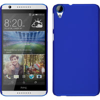 Hardcase für HTC Desire 820 gummiert blau