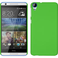 Hardcase für HTC Desire 820 gummiert grün