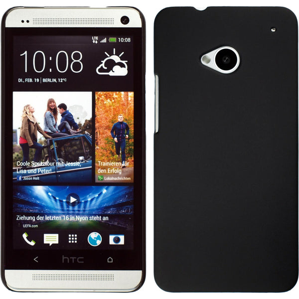 Hardcase für HTC One  schwarz