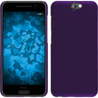 Hardcase für HTC One A9 gummiert lila